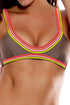 Luli Fama Unstoppable Colored Strings Sporty Bra
