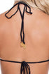 Luli Fama Desert Babe HIGH NECK ILLUSION HALTER TOP