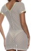 Luli Fama Desert Babe VNECK BODYCON DRESS