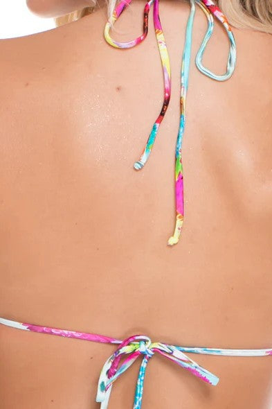 Luli Fama Paraiso Wavey Triangle Top