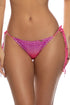 Luli Fama Sunset Angel Wavey Ruched Back Full Tie Side Bottom