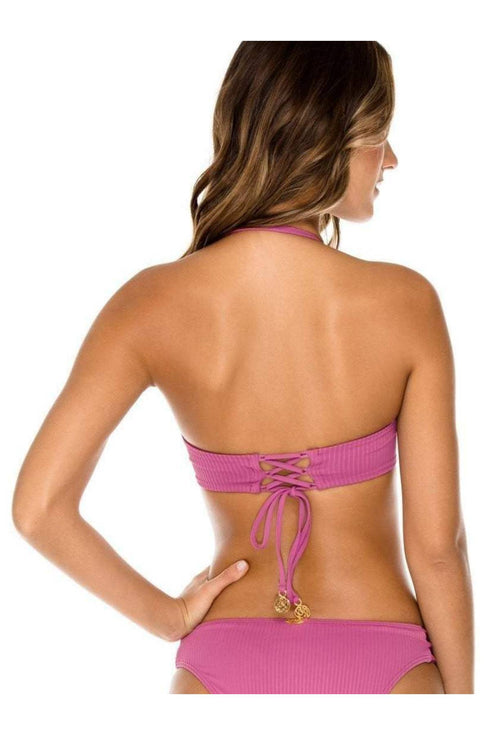 Luli Fama Orillas Del Mar Underwire Bandeau Top