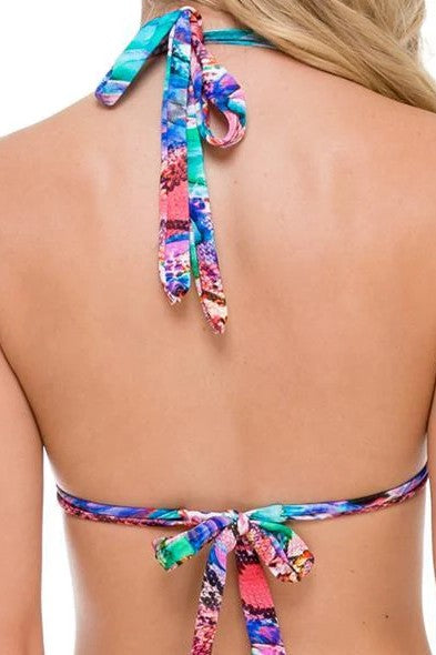 Luli Fama Gorgeous Chaos D/Dd Cup Triangle Halter