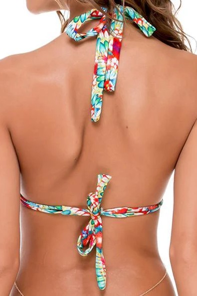 Luli Fama Wild Heart D/Dd Cup Triangle Halter