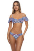 Luli Fama Naughty Girl V Ruffle Top