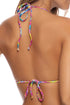 Luli Fama Beautiful Mess Crystallized Wavey Triangle Top