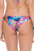 Luli Fama Beautiful Mess Wavey Ruched Back Brazilian Tie Side Bottom