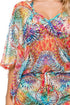Luli Fama Encantadora CABANA V NECK DRESS