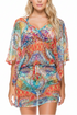 Luli Fama Encantadora CABANA V NECK DRESS
