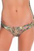 Luli Fama World On Fire Hot Patch Lo Rise Hipster Bottom