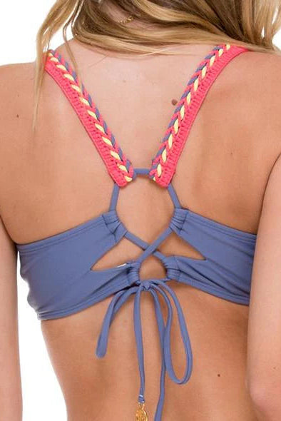Luli Fama Atrevida Crochet Sporty Top
