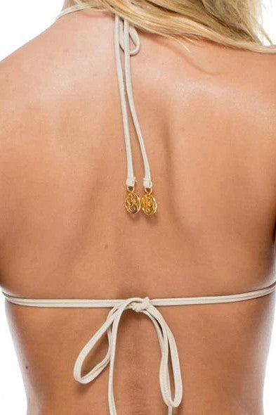 Luli Fama Bombo Isabel Peek-A-Boo High Neck Top