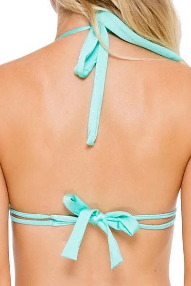 Luli Fama El Malecon Triangle Halter Top
