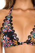 Luli Fama Noches De Sevilla Lace Trim Triangle Halter