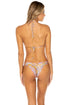 Luli Fama Alhambra Crystallized Wavy Ruched Back Brazilian Tie Side