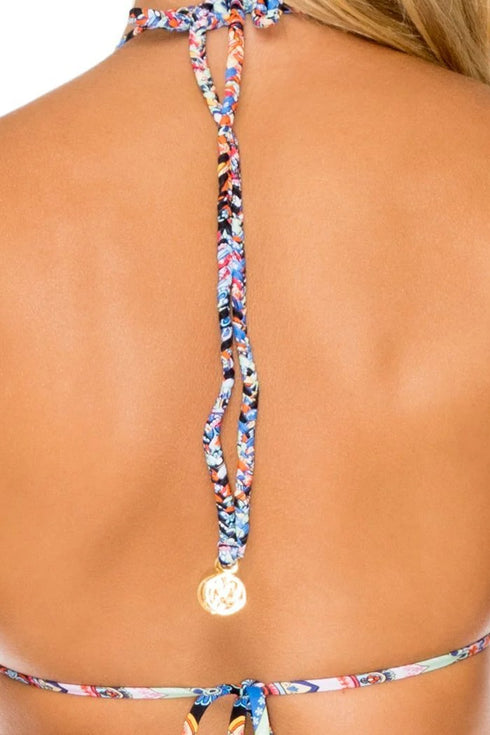 Luli Fama Maestranza Braided Seamless Triangle Top
