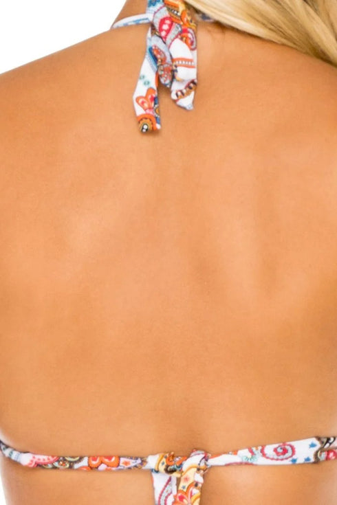 Luli Fama Maestranza Crystallized Triangle Halter