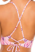 Luli Fama Cadiz Reversible Halter Cross Back Bustier Top