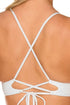 Luli Fama Buleria Halter Cross Back Bustier Top