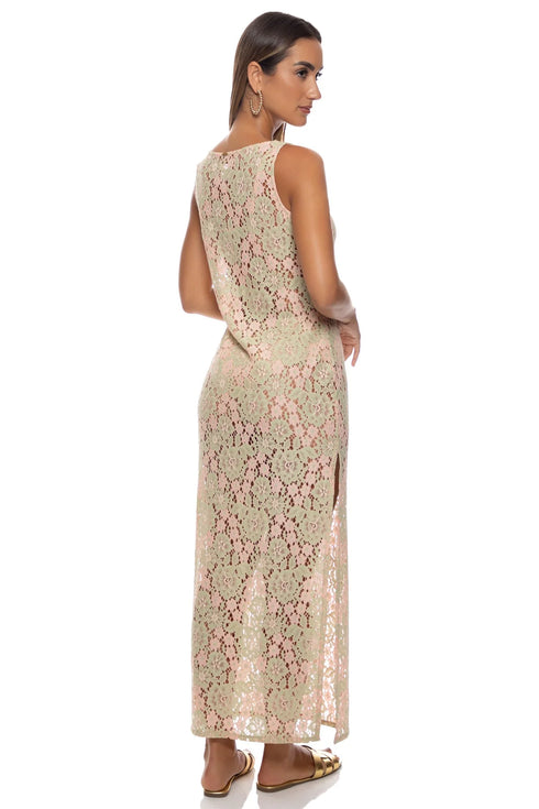 Luli Fama Gitana Sleeveless Long Dress