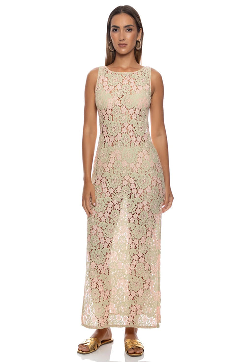 Luli Fama Gitana Sleeveless Long Dress