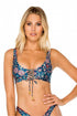Luli Fama Cordoba Lace Up Bralette