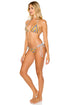 Luli Fama Plaza España Ruched Back Brazilian Tie Side