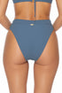 Luli Fama Jagged Bombshell High Leg High Waist Bikini Bottom