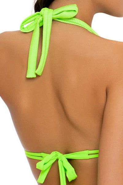 Luli Fama Luli Babe In Miami TRIANGLE HALTER TOP