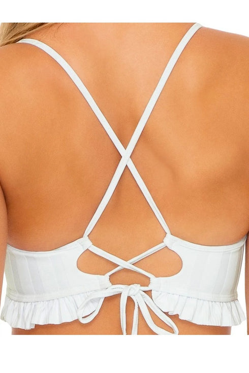 Luli Fama Bachelorette And Her Babes Puckered Ruffle Bralette