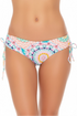 Luli Fama Caribbean Kisses Reversible Drawstring Full Bottom