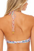 Luli Fama Caribbean Kisses Scrunch Underwire Top