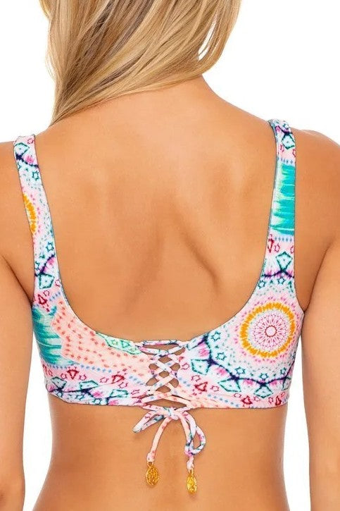 Luli Fama Caribbean Kisses Tank Bralette Top