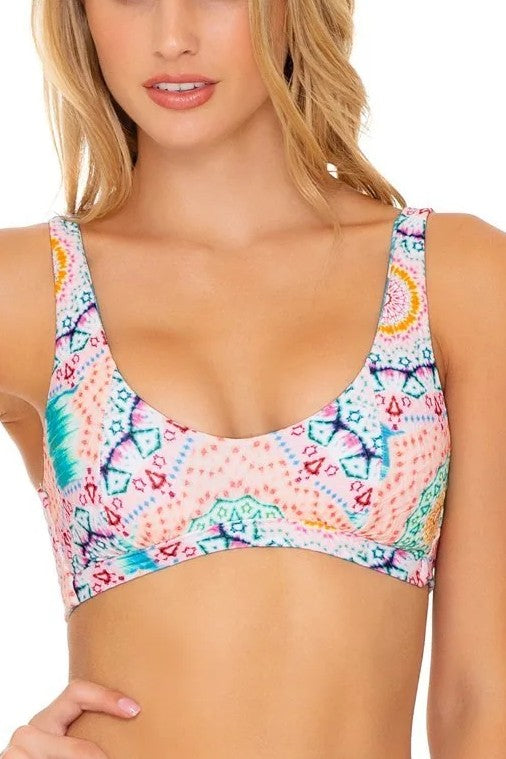 Luli Fama Caribbean Kisses Tank Bralette Top