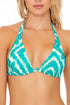 Luli Fama Mermaid Wishes TRIANGLE HALTER TOP