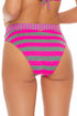 Luli Fama Time To Fiesta NEON PINK HIGH WAIST BANDED BOTTOM