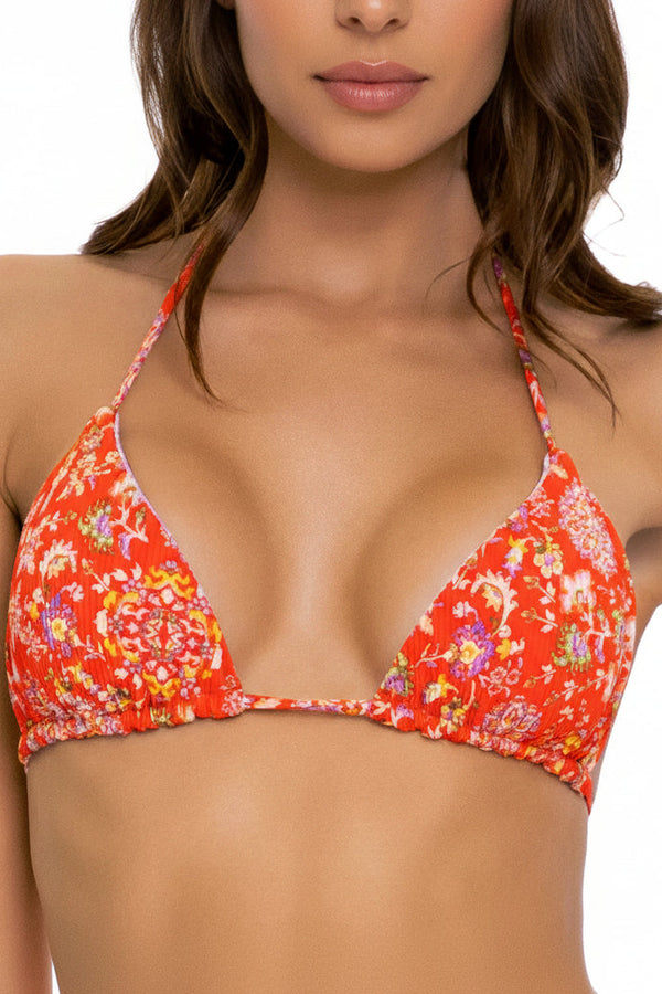 Luli Fama Calypso REVERSIBLE TRIANGLE TOP