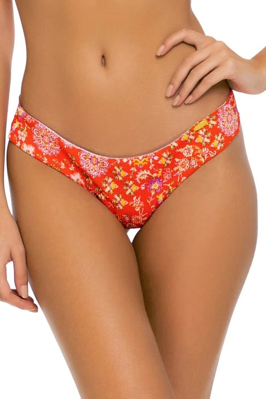 Luli Fama Calypso REVERSIBLE BRAZILIAN RUCHED BOTTOM