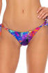 Luli Fama Isla Holbox REVERSIBLE RUCHED BRAZILIAN TIE SIDE BOTTOM