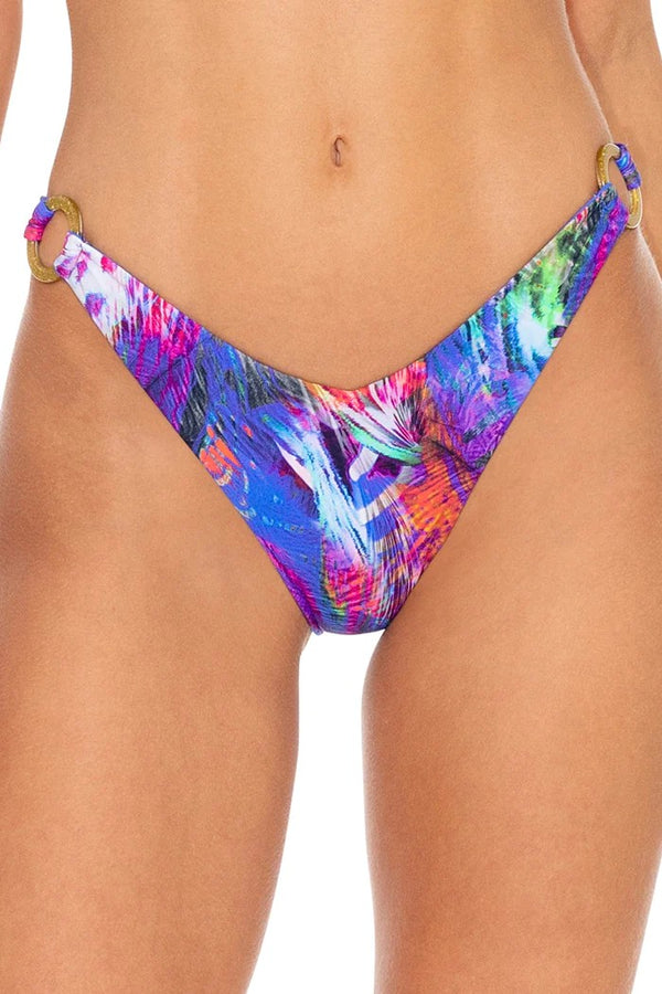 Luli Fama Isla Holbox High Leg Brazilian Bottom
