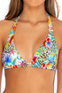 Luli Fama Luli's Jungle Triangle Halter Top