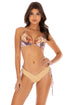 Luli Fama Skins Drawstring Side Brazilian Bottom