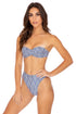 Luli Fama Mesmerized High Leg Banded Waist Bottom