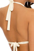 Luli Fama Desert Star TRIANGLE HALTER TOP