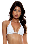 Luli Fama Hot Tropics Triangle Halter Top