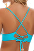 Luli Fama Babes Just Want Sun Cross Back Bustier Top