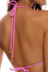 Luli Fama Beach Fuzz Triangle Top