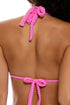 Luli Fama Beach Fuzz Triangle Halter Top