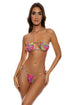 Luli Fama Shore Thing Reversible Multiway Scrunched Cup Bandeau
