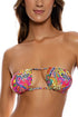 Luli Fama Shore Thing Reversible Multiway Scrunched Cup Bandeau